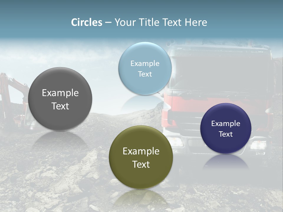 Vision Heat Hill PowerPoint Template