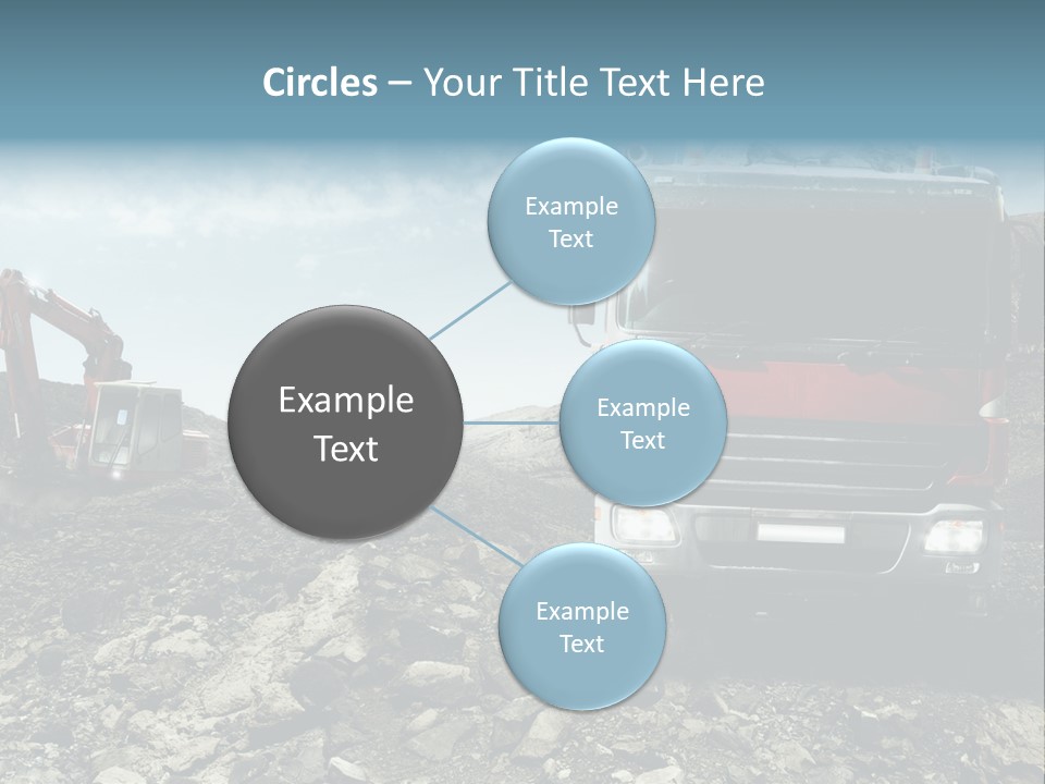 Vision Heat Hill PowerPoint Template