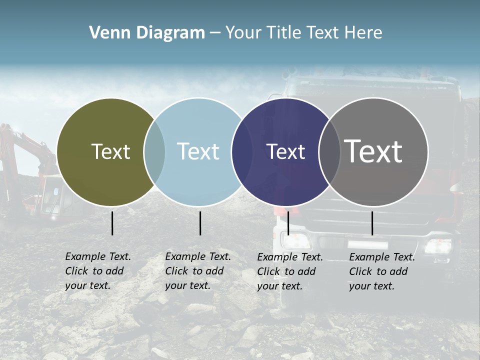 Vision Heat Hill PowerPoint Template