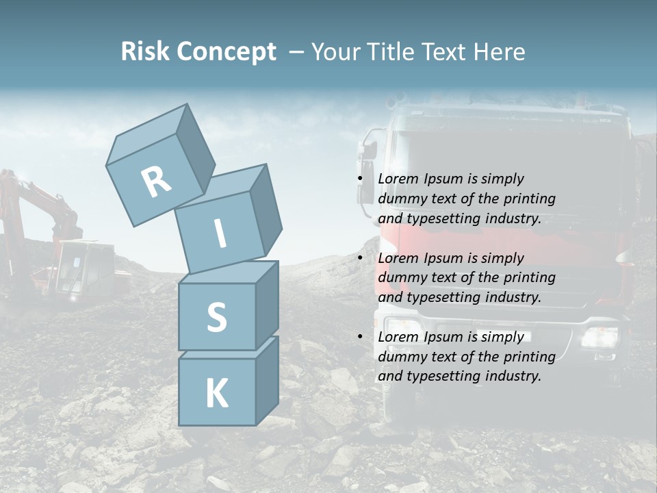 Vision Heat Hill PowerPoint Template