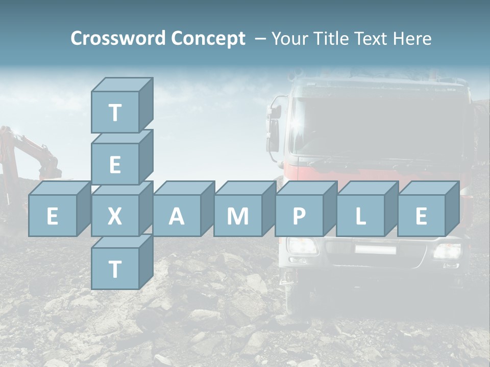 Vision Heat Hill PowerPoint Template