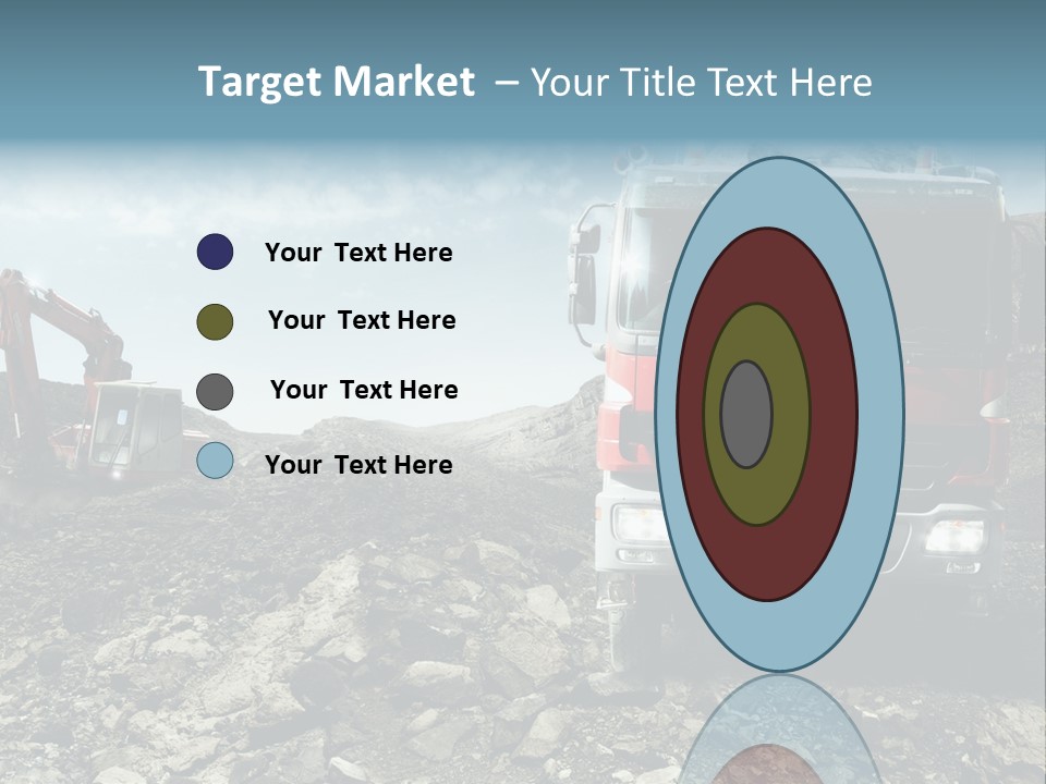 Vision Heat Hill PowerPoint Template