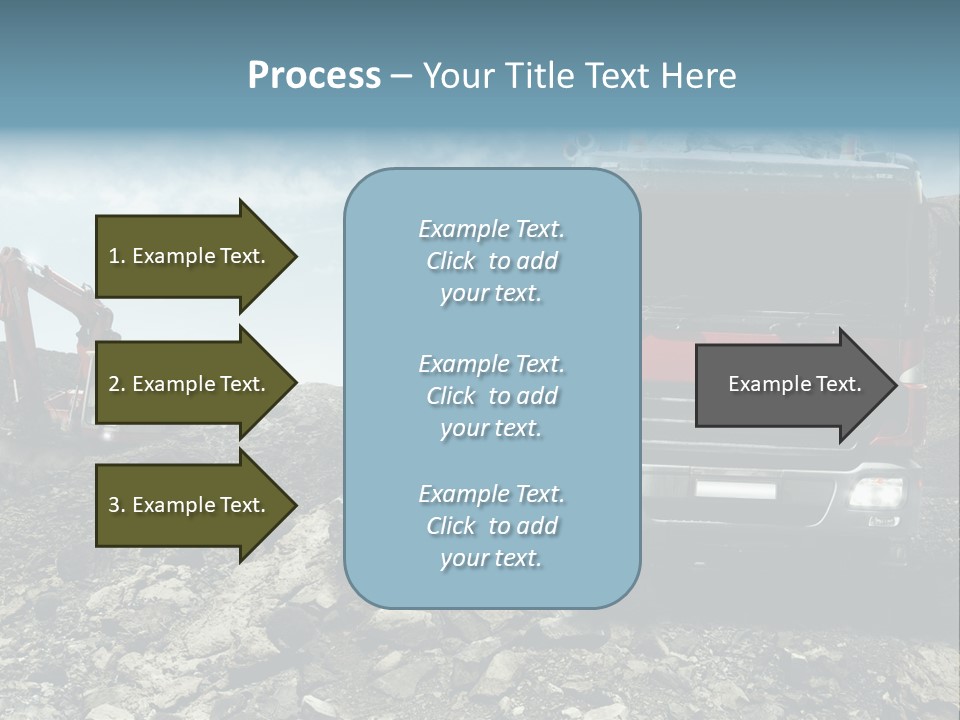 Vision Heat Hill PowerPoint Template