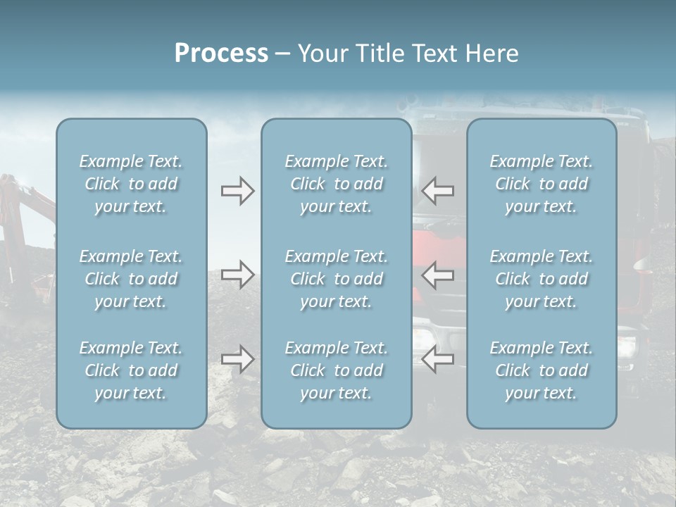 Vision Heat Hill PowerPoint Template
