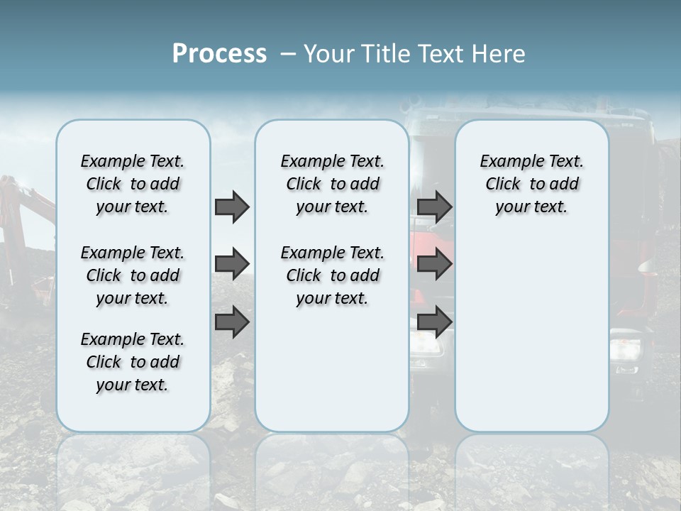 Vision Heat Hill PowerPoint Template