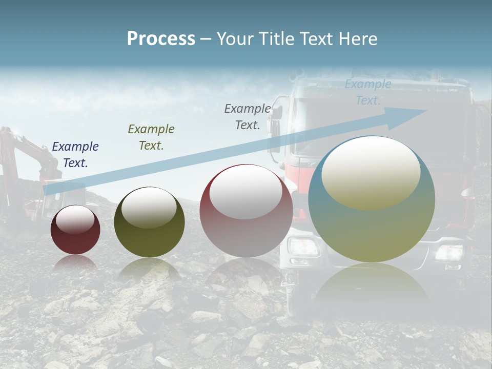 Vision Heat Hill PowerPoint Template