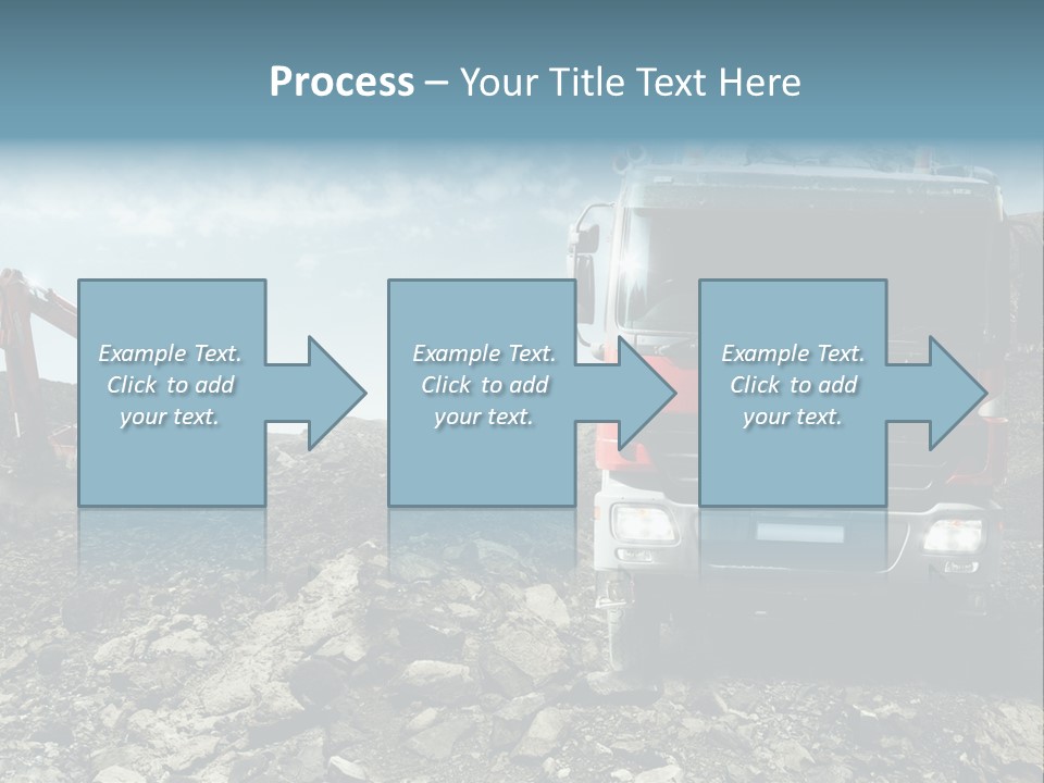 Vision Heat Hill PowerPoint Template