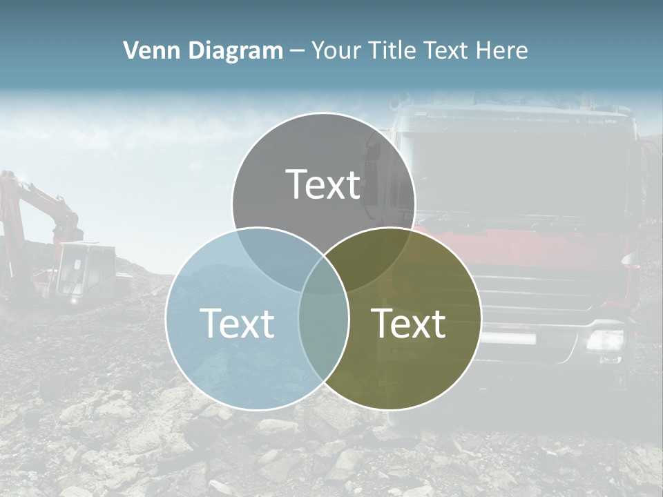 Vision Heat Hill PowerPoint Template