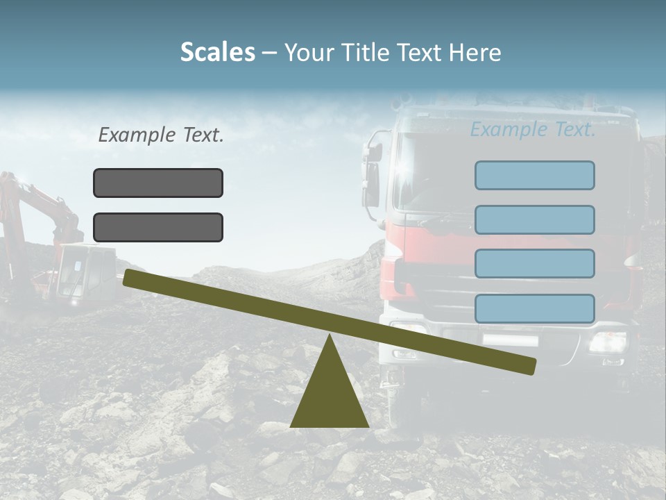 Vision Heat Hill PowerPoint Template