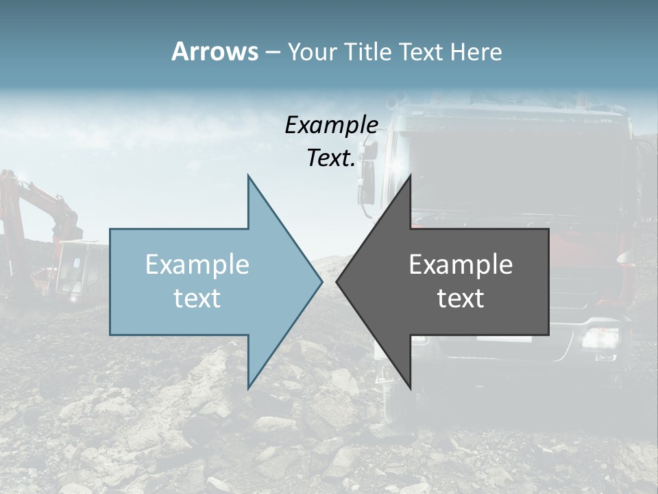 Vision Heat Hill PowerPoint Template