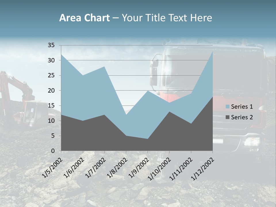 Vision Heat Hill PowerPoint Template