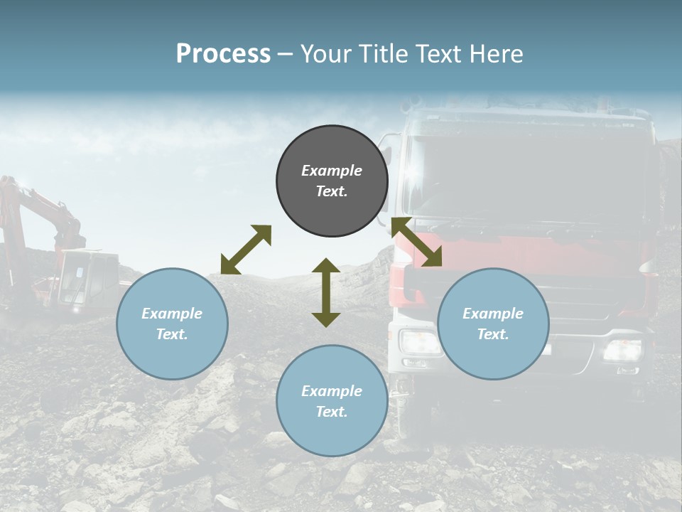 Vision Heat Hill PowerPoint Template