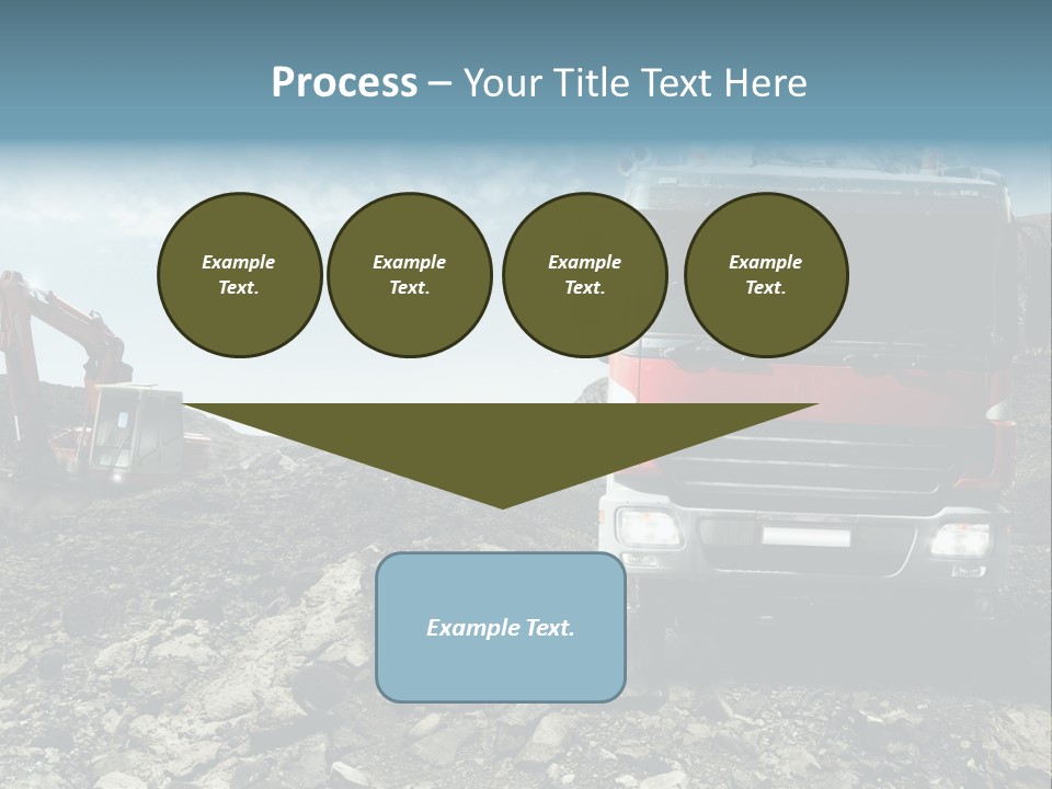 Vision Heat Hill PowerPoint Template