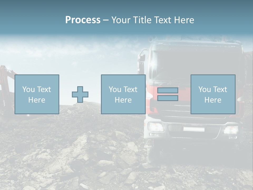 Vision Heat Hill PowerPoint Template