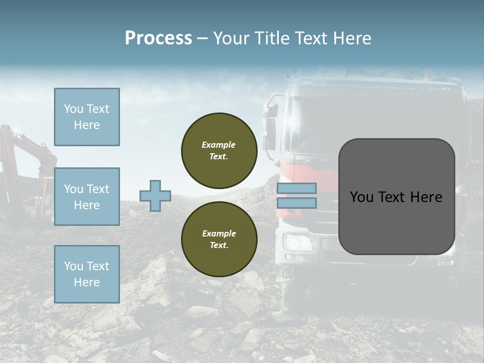 Vision Heat Hill PowerPoint Template