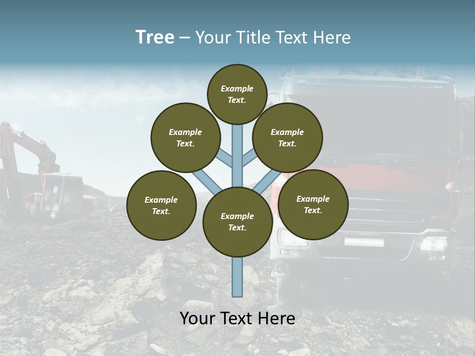 Vision Heat Hill PowerPoint Template