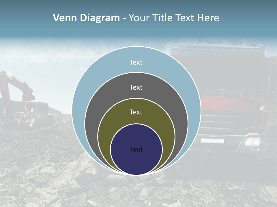 Vision Heat Hill PowerPoint Template
