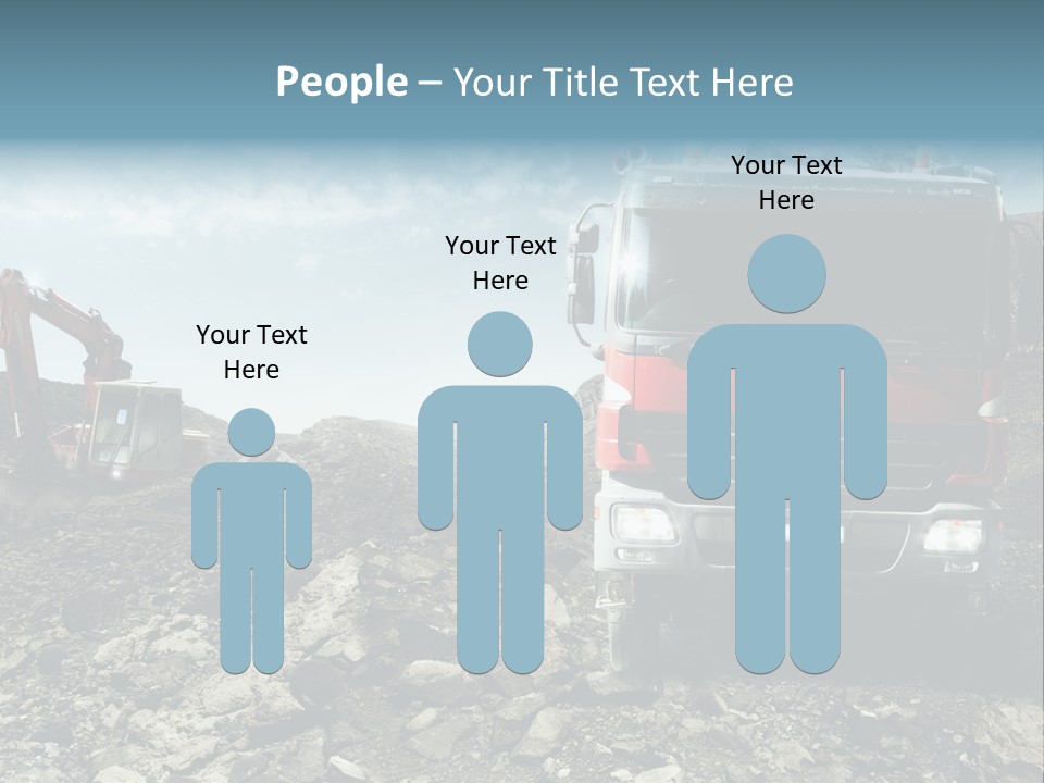 Vision Heat Hill PowerPoint Template