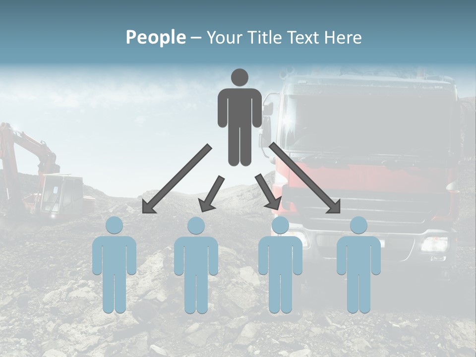 Vision Heat Hill PowerPoint Template