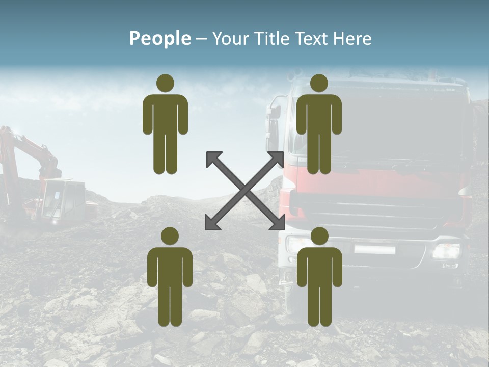 Vision Heat Hill PowerPoint Template