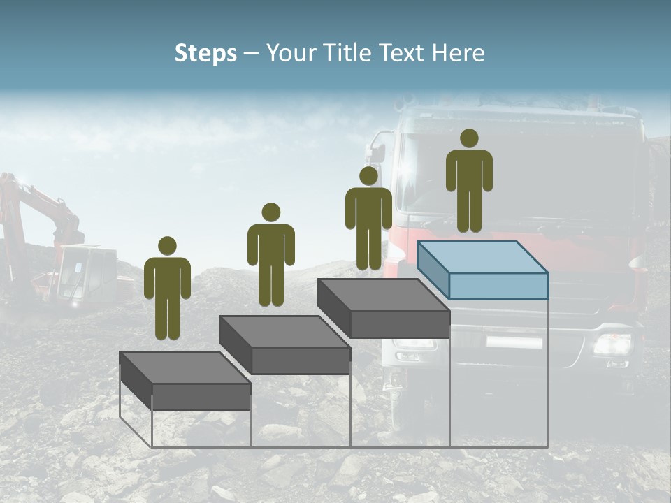 Vision Heat Hill PowerPoint Template