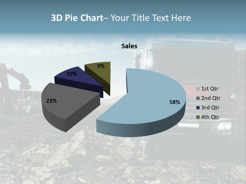 Vision Heat Hill PowerPoint Template