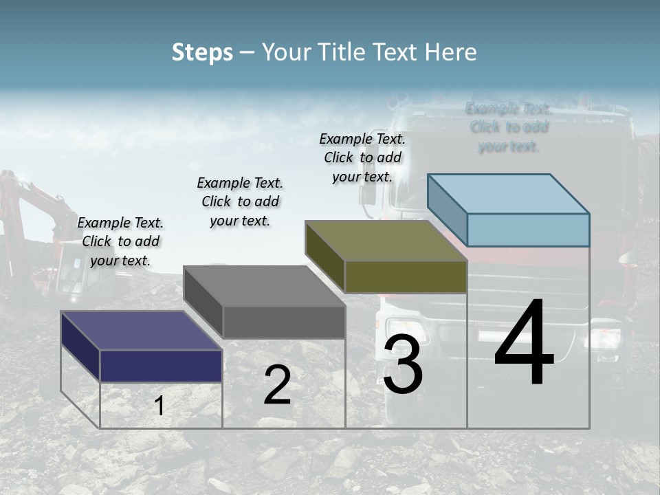 Vision Heat Hill PowerPoint Template
