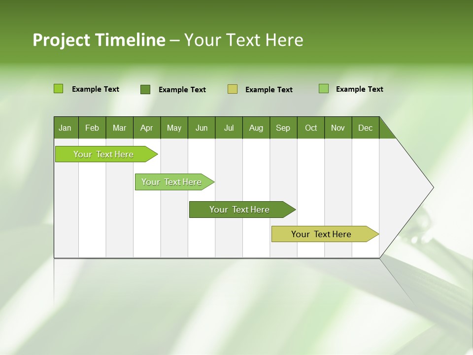 Harmony Dew Drop Environment PowerPoint Template