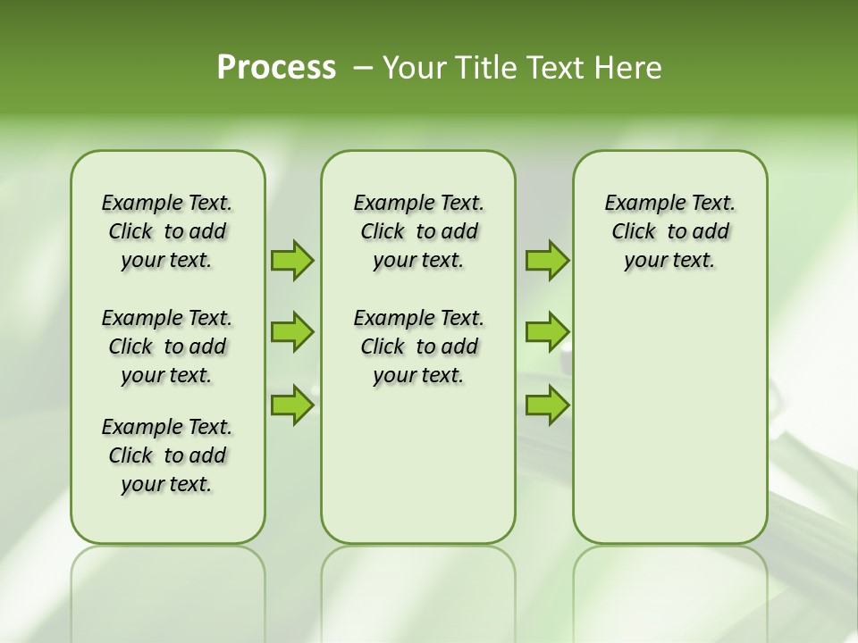 Harmony Dew Drop Environment PowerPoint Template