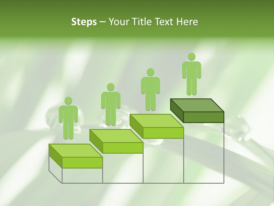 Harmony Dew Drop Environment PowerPoint Template