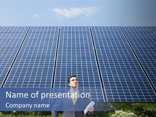 Environment One Smile PowerPoint Template