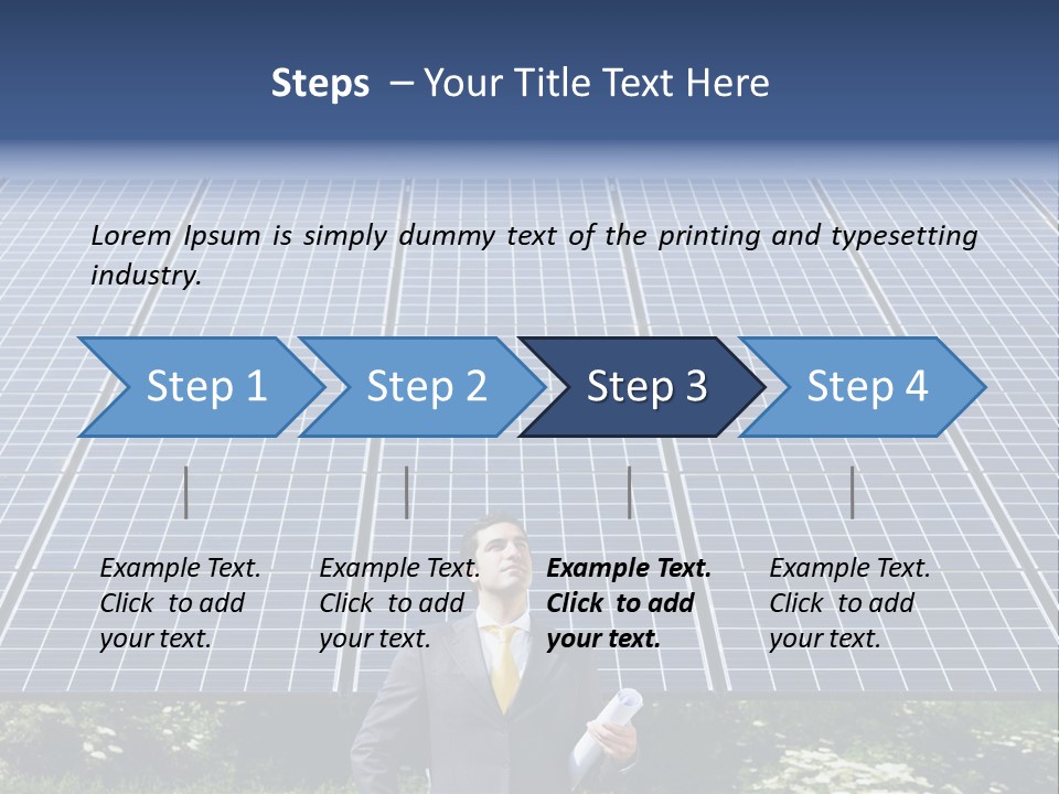 Environment One Smile PowerPoint Template