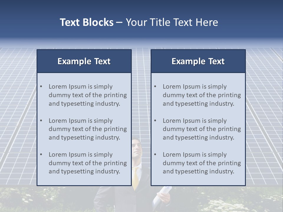 Environment One Smile PowerPoint Template
