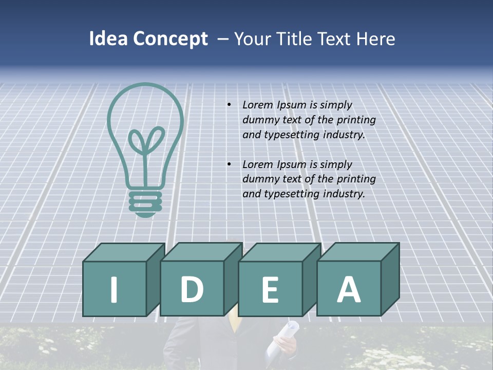 Environment One Smile PowerPoint Template