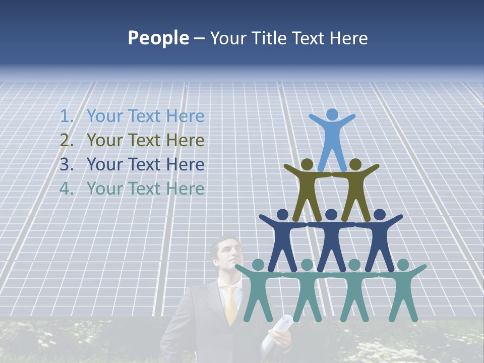 Environment One Smile PowerPoint Template