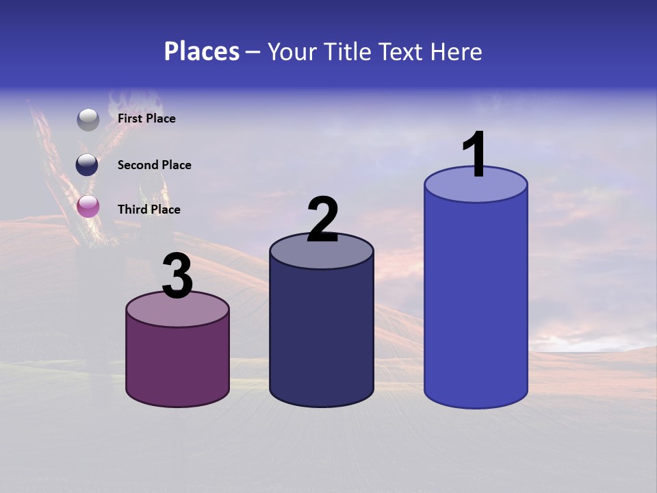 Isolated Mayflower Botanical PowerPoint Template