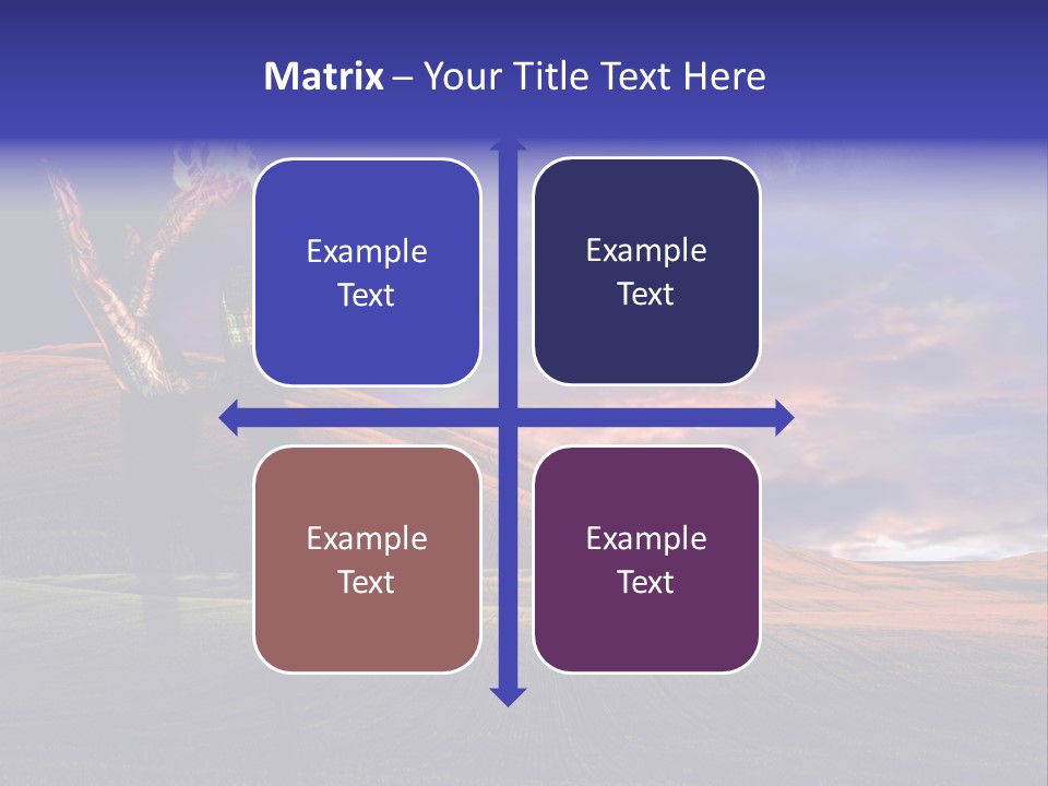 Isolated Mayflower Botanical PowerPoint Template