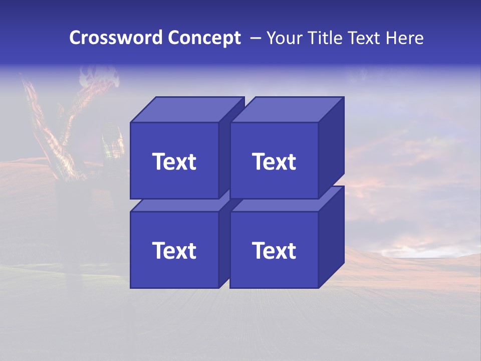 Isolated Mayflower Botanical PowerPoint Template
