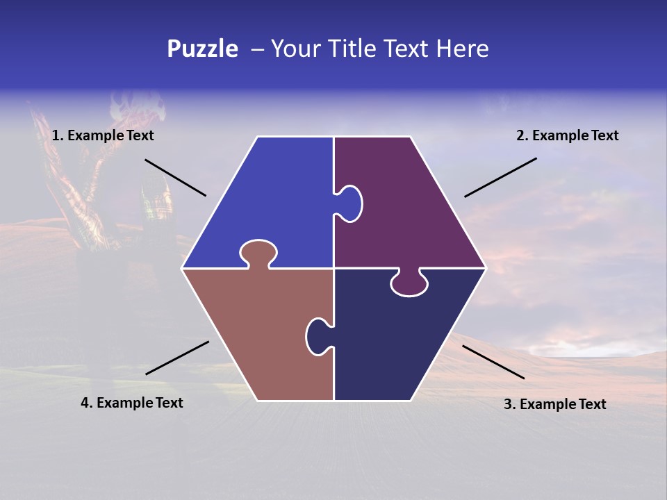 Isolated Mayflower Botanical PowerPoint Template