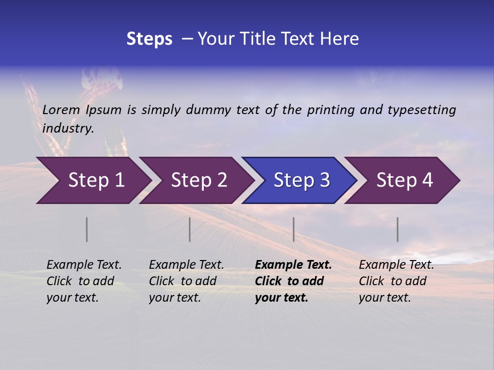 Isolated Mayflower Botanical PowerPoint Template