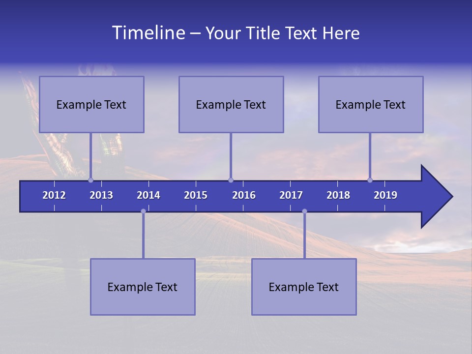 Isolated Mayflower Botanical PowerPoint Template