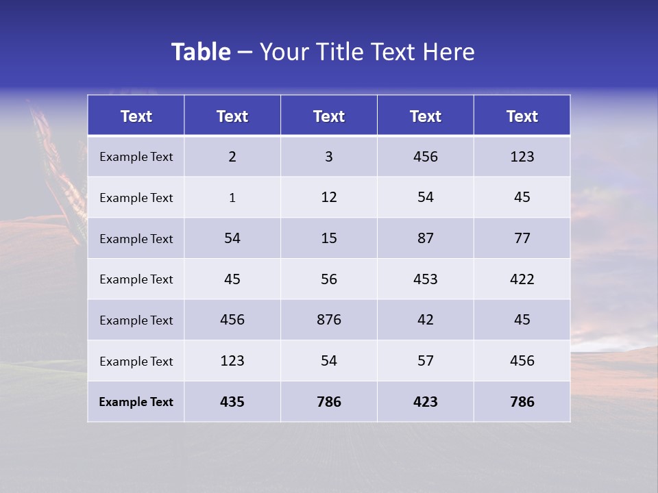 Isolated Mayflower Botanical PowerPoint Template