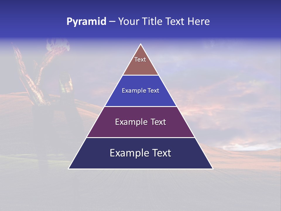 Isolated Mayflower Botanical PowerPoint Template