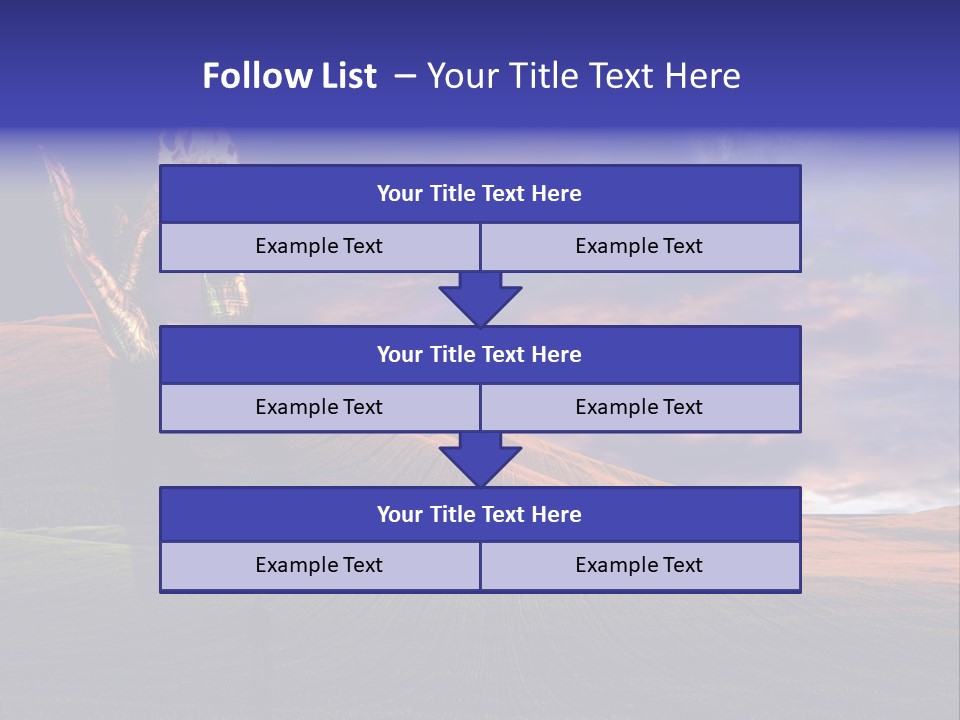 Isolated Mayflower Botanical PowerPoint Template