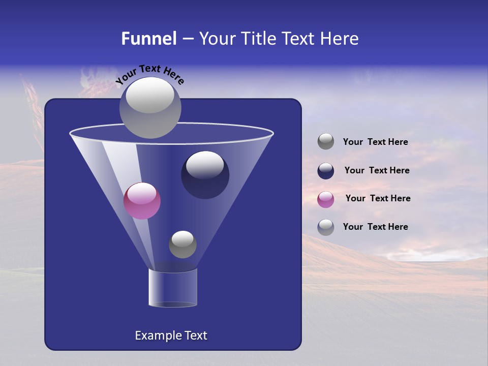 Isolated Mayflower Botanical PowerPoint Template