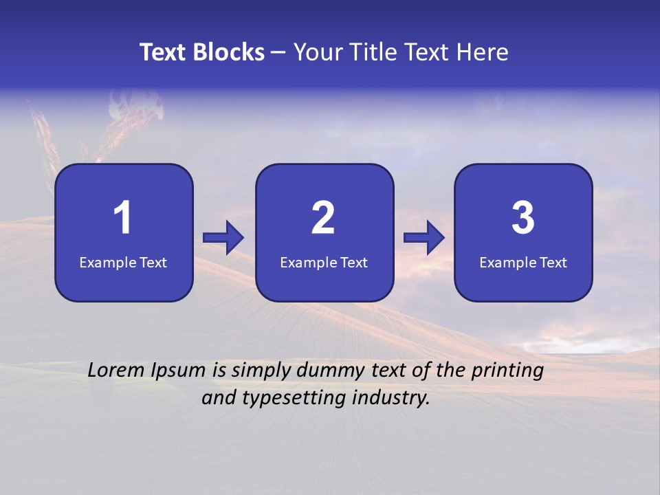Isolated Mayflower Botanical PowerPoint Template