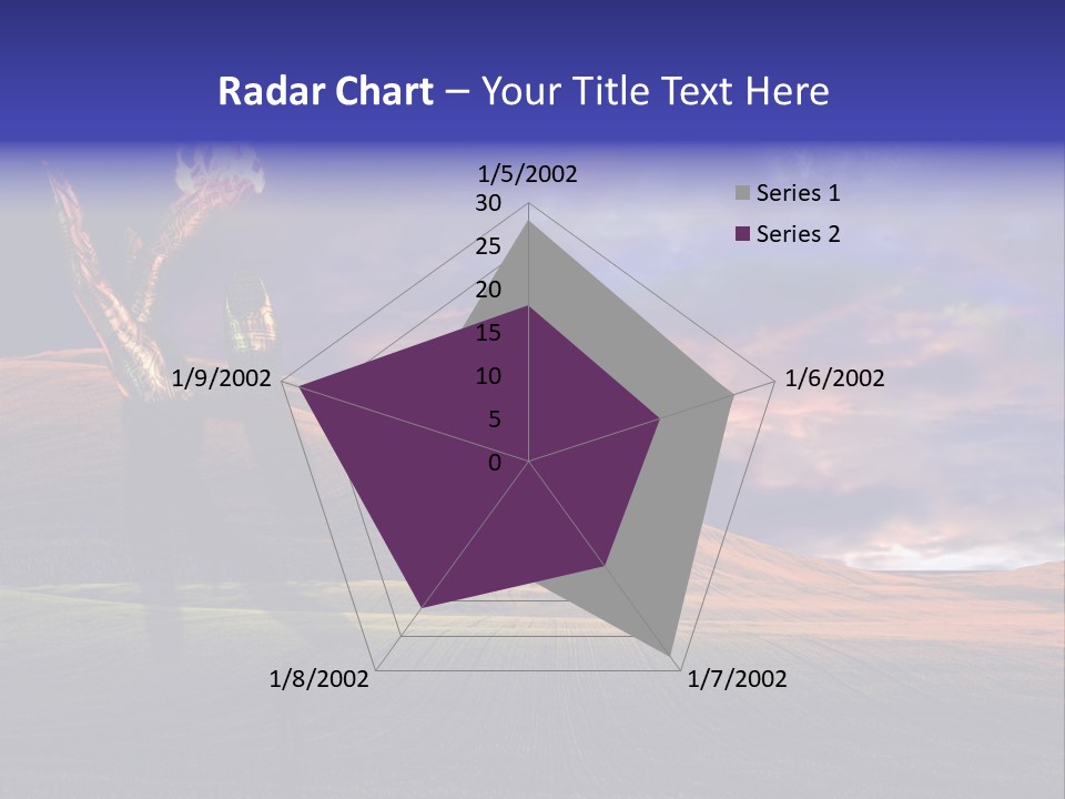 Isolated Mayflower Botanical PowerPoint Template