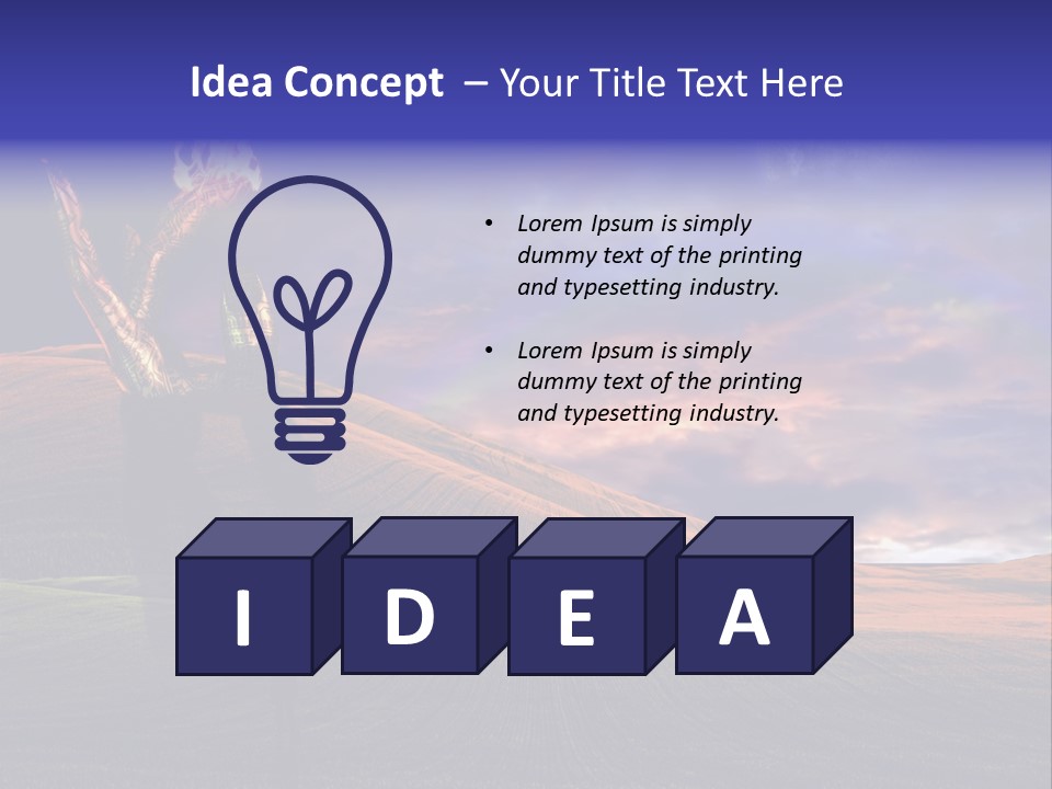 Isolated Mayflower Botanical PowerPoint Template