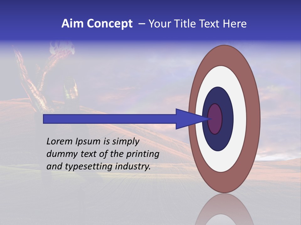 Isolated Mayflower Botanical PowerPoint Template