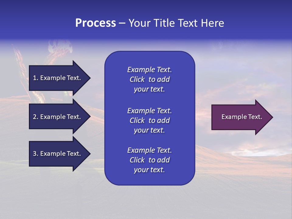 Isolated Mayflower Botanical PowerPoint Template